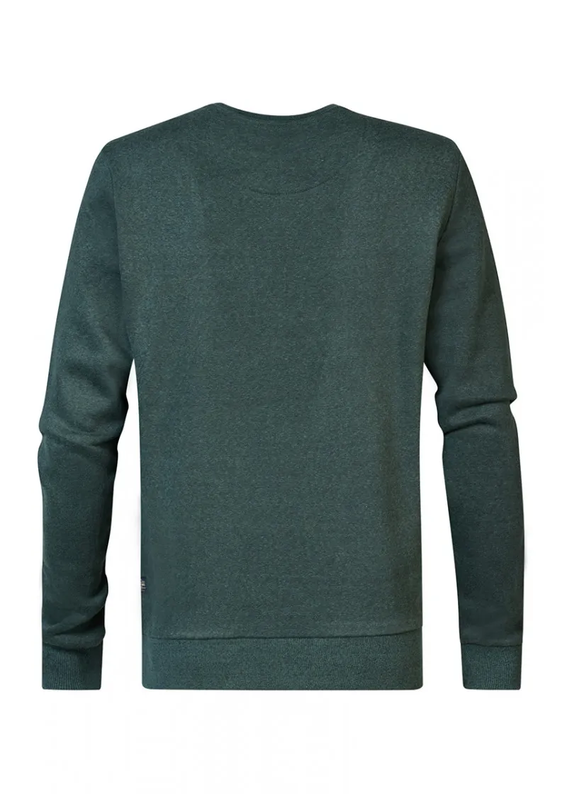 Men Sweater Round Neck Print 