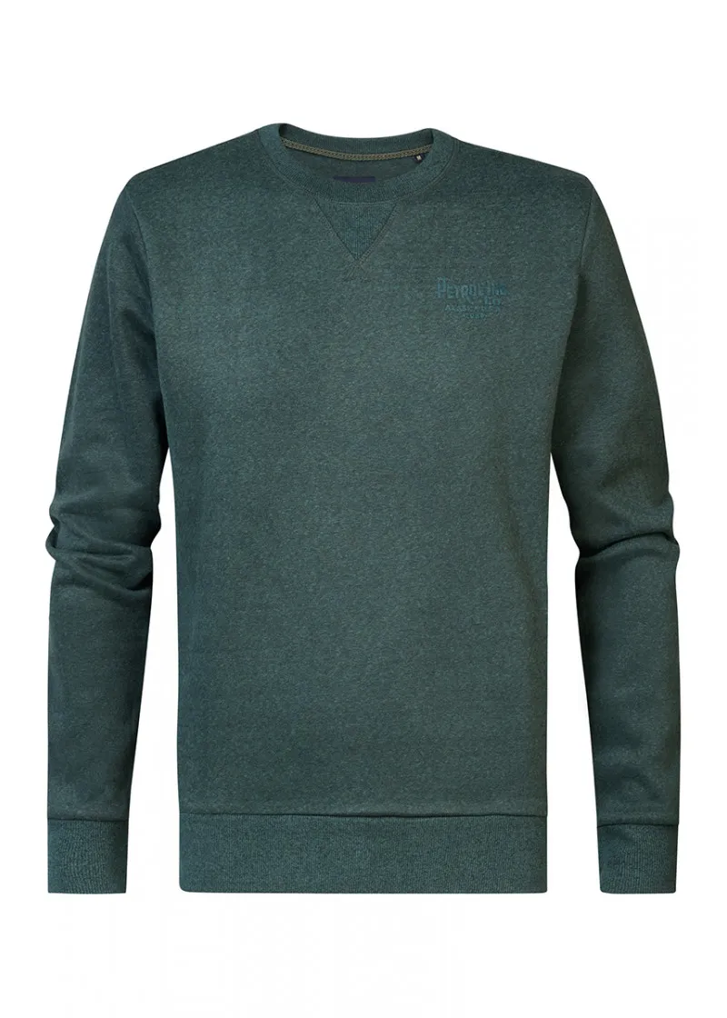 Men Sweater Round Neck Print 