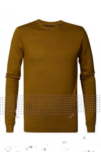 Men Knitwear Round Neck Basic 