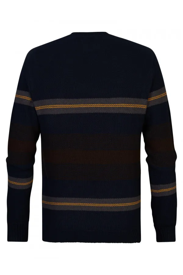 Men Knitwear Round Neck Basic 