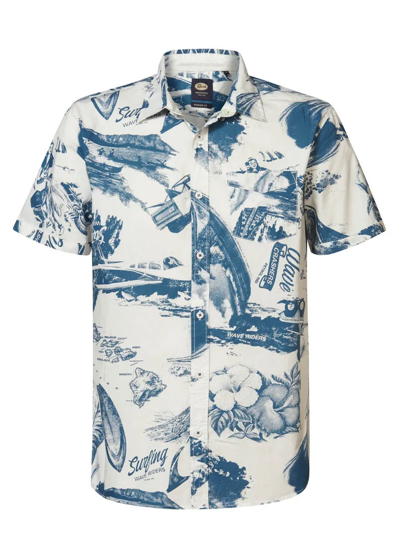 Men Shirt Short Sleeve AOP 