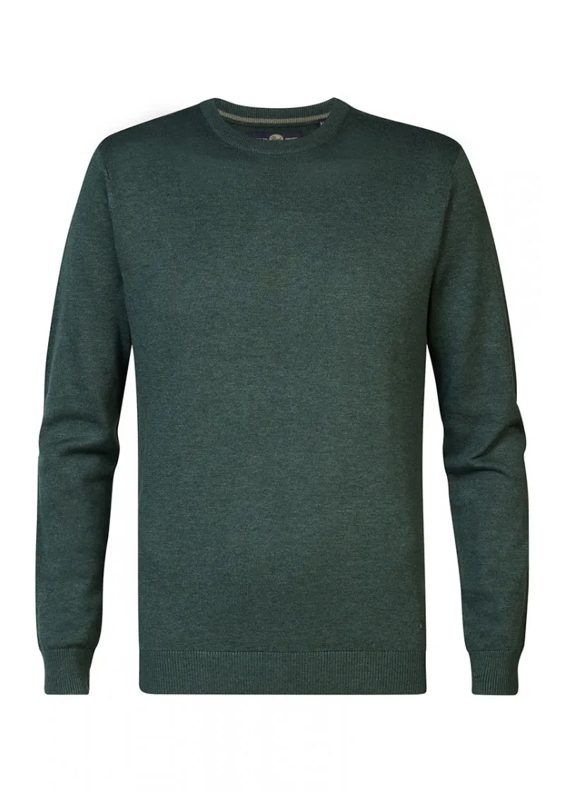 Men Knitwear Round Neck Basic 