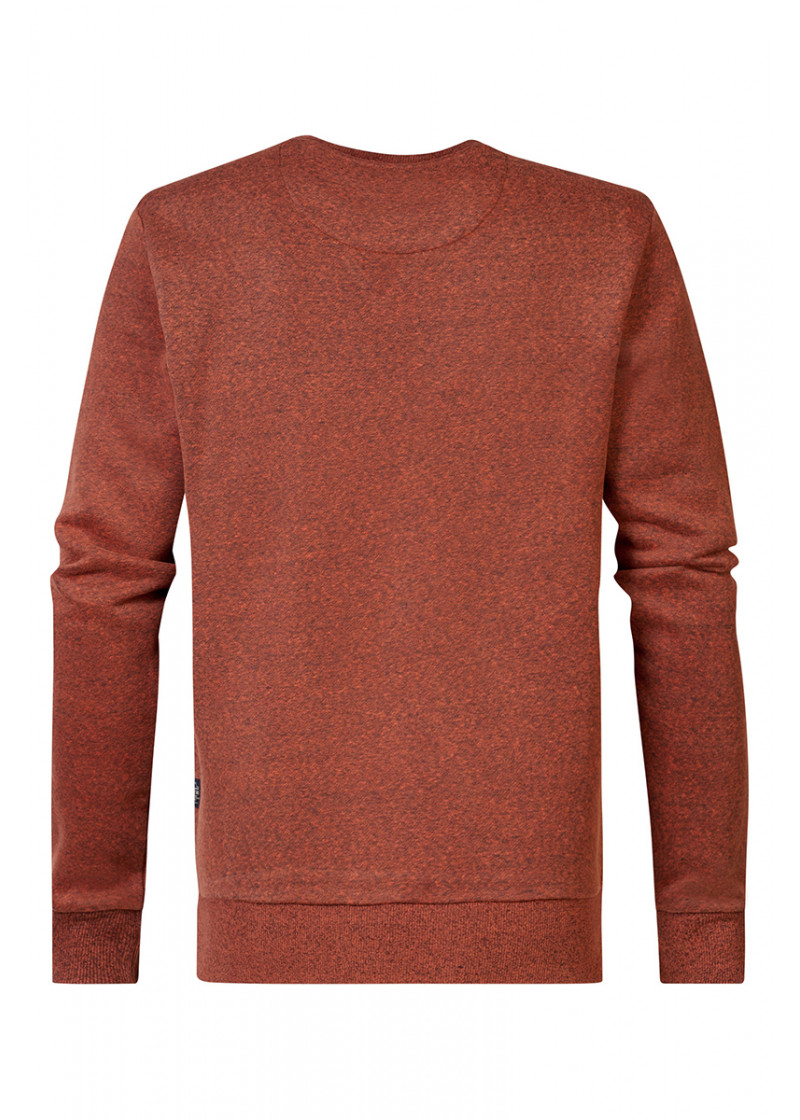 Men Sweater Round Neck Print 