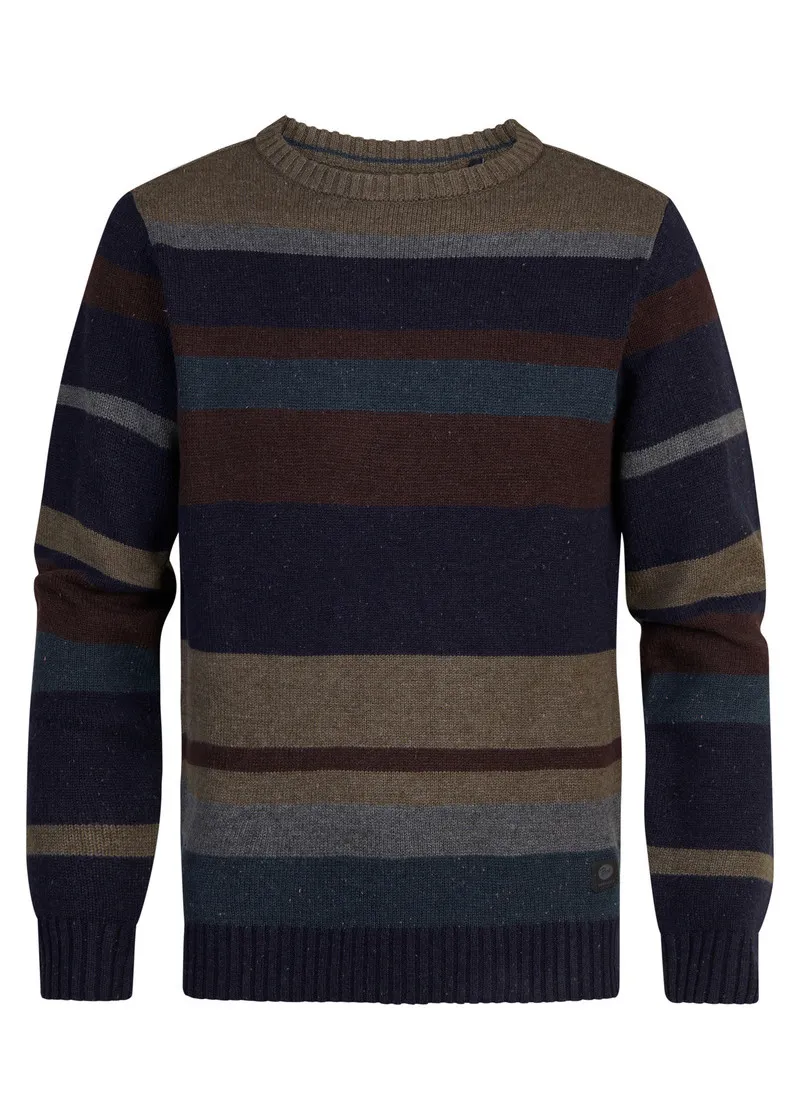 Men Knitwear Round Neck Basic 